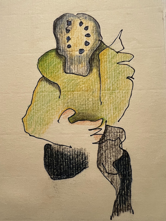 Cyclist with cellphone